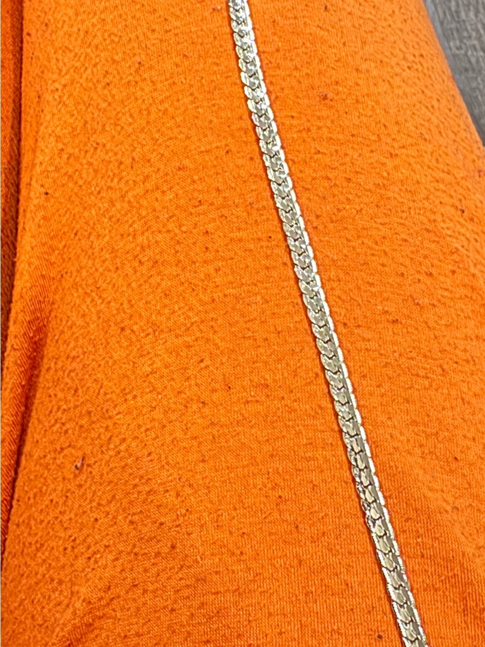 NEW Sterling Silver Flat Curb Chain Bracelet - 925